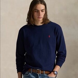 Navy Polo pullover